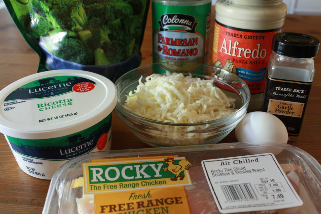 Ingredients on a table