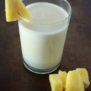 Pineapple Banana Protein Smoothie