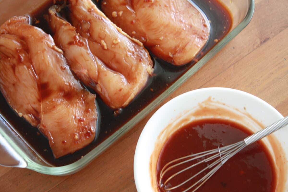 Vietnamese Grilled Chicken Breasts in an Asian-Inspired marinade.