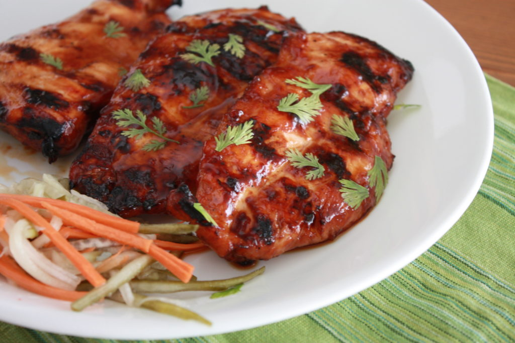 Vietnamese Grilled Chicken Breasts   The Short Order Cook | Grilled