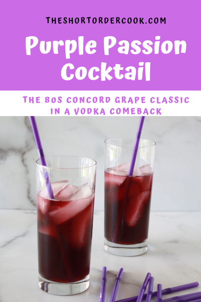 Purple Passion Cocktail