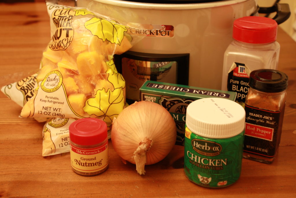 Butternut Squash ingredients
