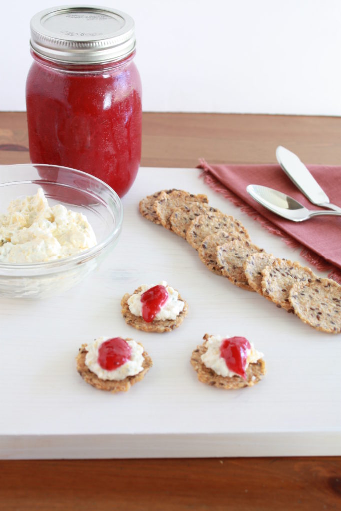 Holiday Cranberry Cheese Spread