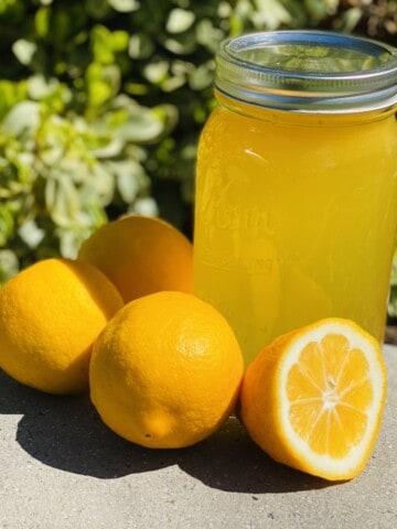 lemonade concentrate jar featured