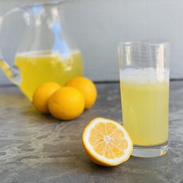 Lemonade Concentrate Recipe Card