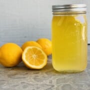 Keto Lemonade recipe card