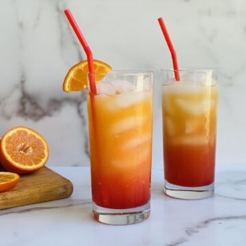 Tequila Sunrise Cocktail