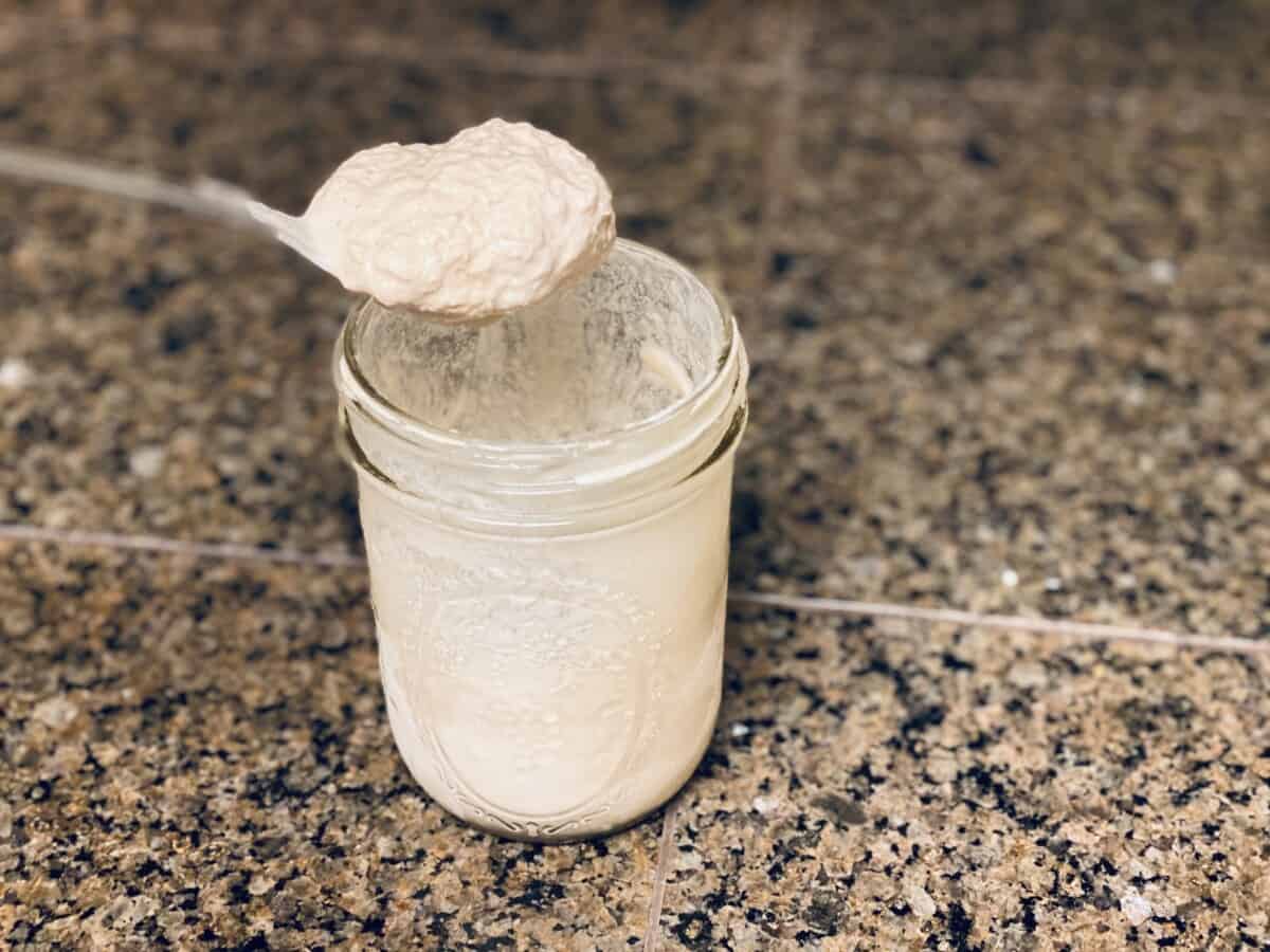 Keto Mason Jar Coffee Ice Cream featured image
