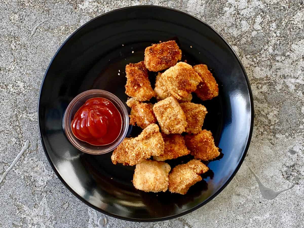 Grain Free Fried Keto Chicken Nuggets 