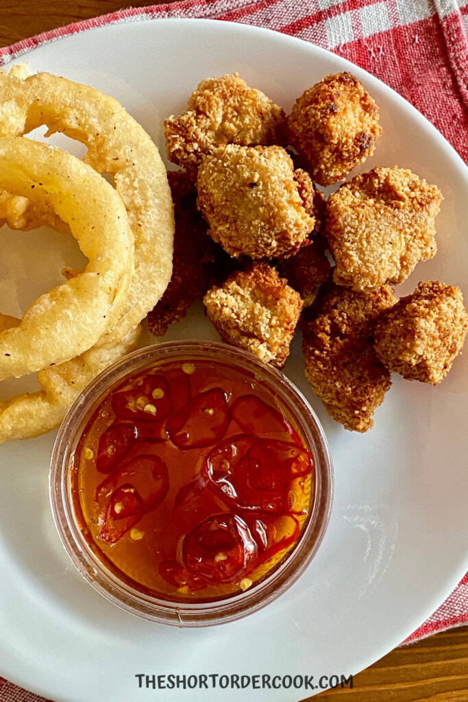 Grain Free Fried Chicken Nuggets with Hot Honey