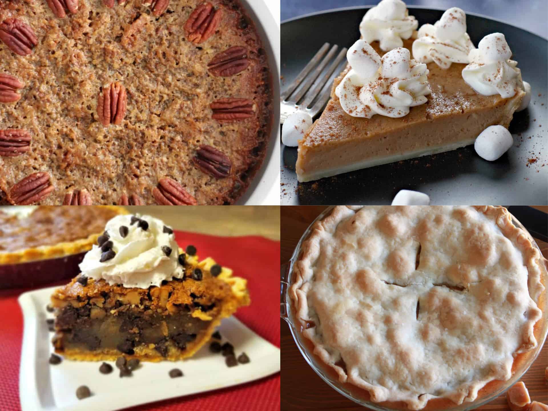20 Best Holiday Pies featured collage