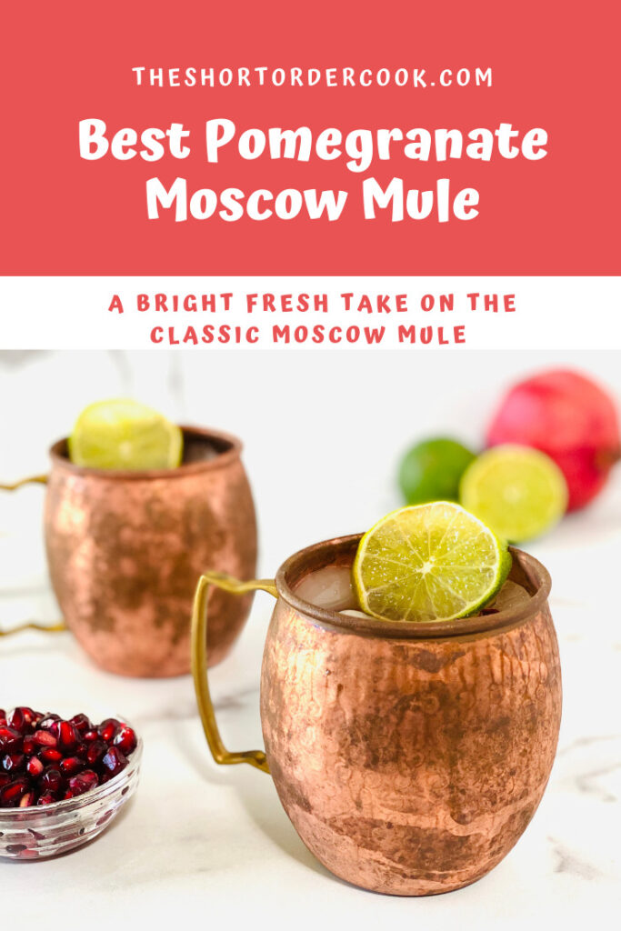 Best Pomegranate Moscow Mule PIN