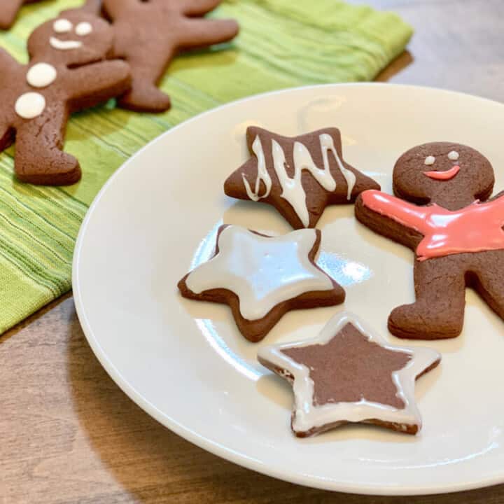 Easy Shiny Cookie Icing (that hardens) - The Short Order Cook