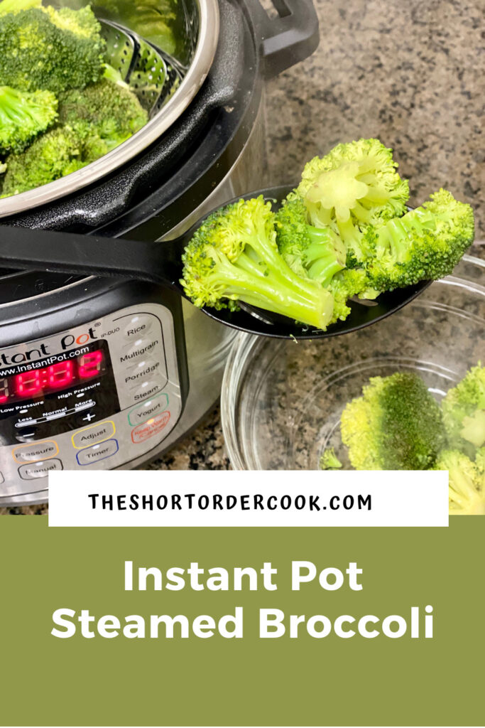 Instant Pot Steamed Broccoli PIN