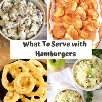 What to Serve with Hamburgers PIN