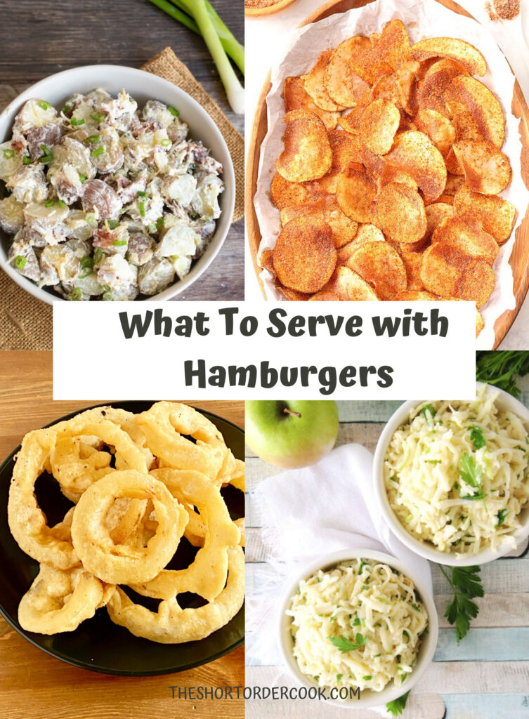 What to Serve with Hamburgers PIN