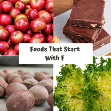 Foods That Start With F PIN