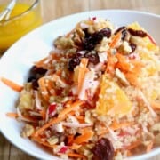 What To Serve With Grilled Cheese Orange-Cranberry-quinoa-salad-inthekidskitchen