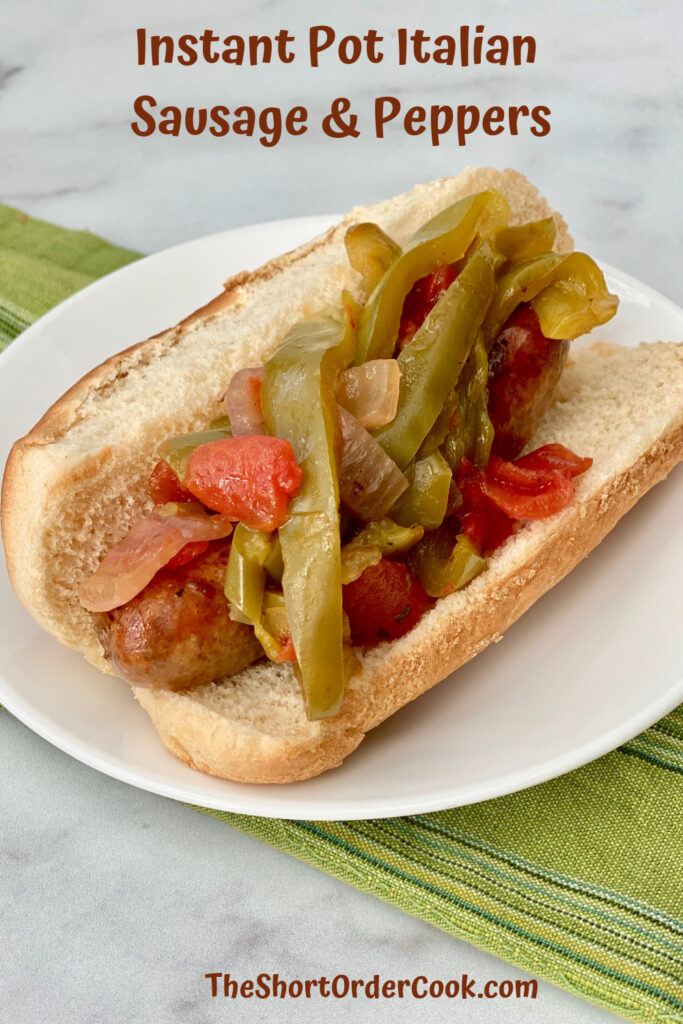 Instant Pot Italian Sausage & Peppers PN1