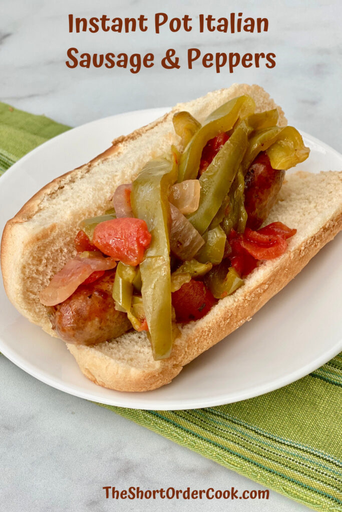 Sausage and peppers instant pot hot sale