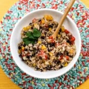 What to Serve with Tamales Finished-mexican-quinoa-768x1024 thehelpfulgf