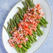What to Serve with Tamales air-fryer-roasted-asparagus-with-pico-de-gallo-1-1187x1536 fitmealideas