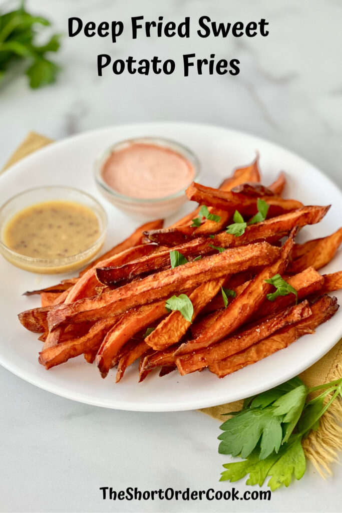 Deep-Fried Sweet Potato Fries - The Short Order Cook