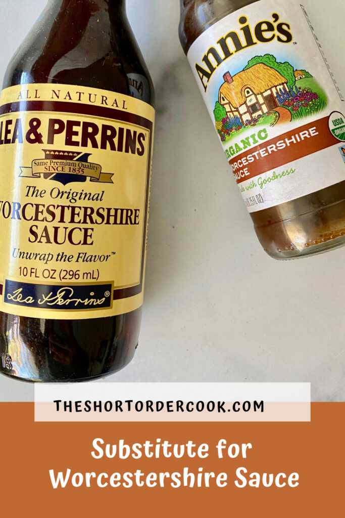 Substitute for Worcestershire Sauce PIN