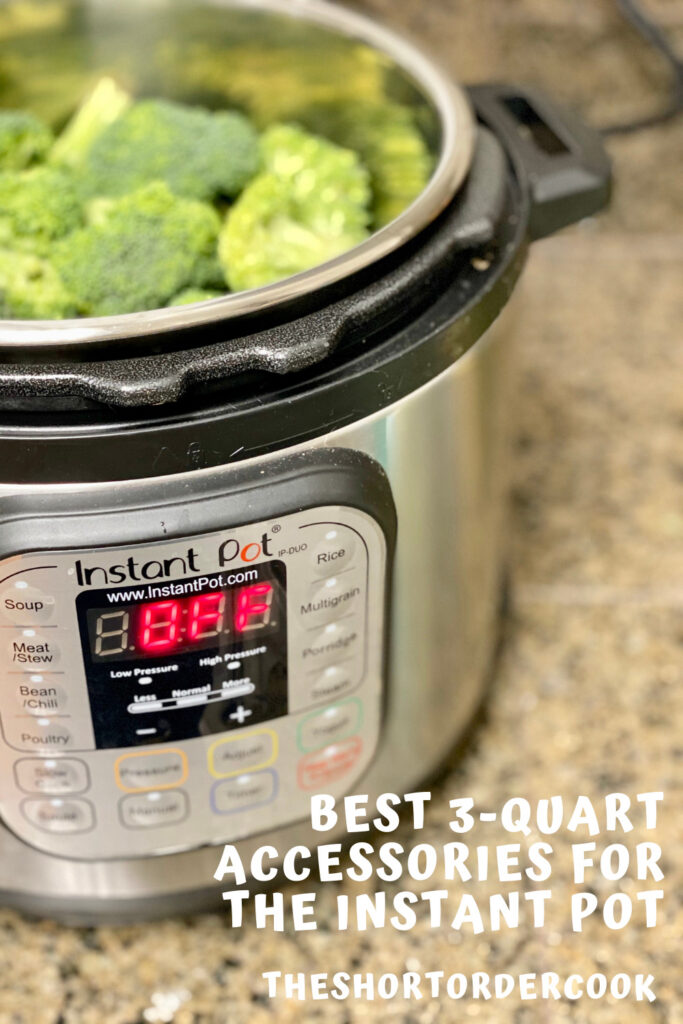 Best 3-Quart Accessories for the Instant Pot PIN an instant pot filled with broccoli shown