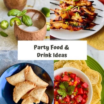 Party Food & Drink Ideas PN1 4 recipe images moscow mule teriyaki chicken on a stick apple hand pies and watermelon salsa