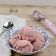 Pink Food & Drink Recipes WW-No-Churn-Strawberry-Ice-Cream-ourwabisabilife