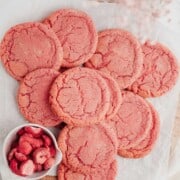 Pink Food & Drink Recipes pink-sugar-cookies alpineella