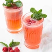 Pink Food & Drink Recipes raspberry-lemonade-giftofhospitality