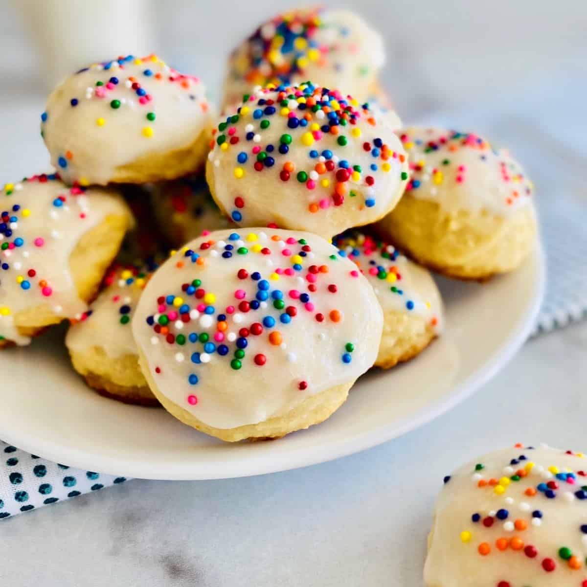 Soft Italian Lemon Ricotta Cookies - The Short Order Cook