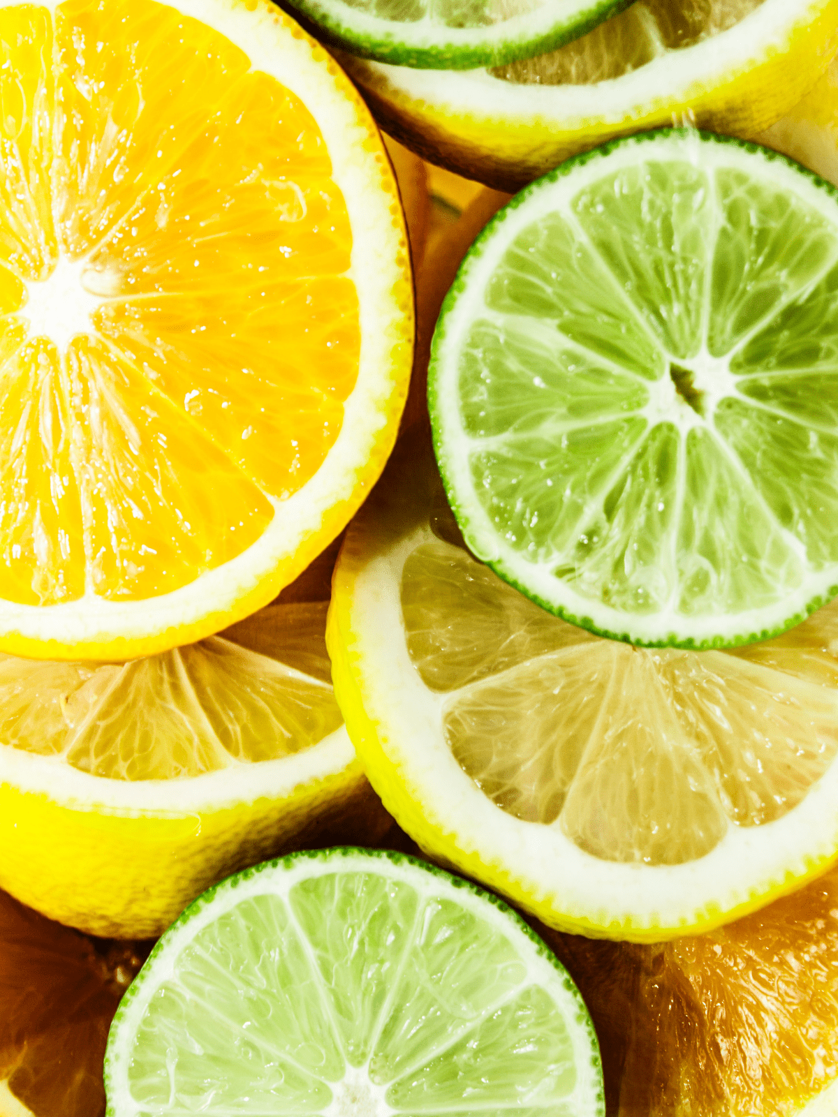Oranges lime and lemon slices.
