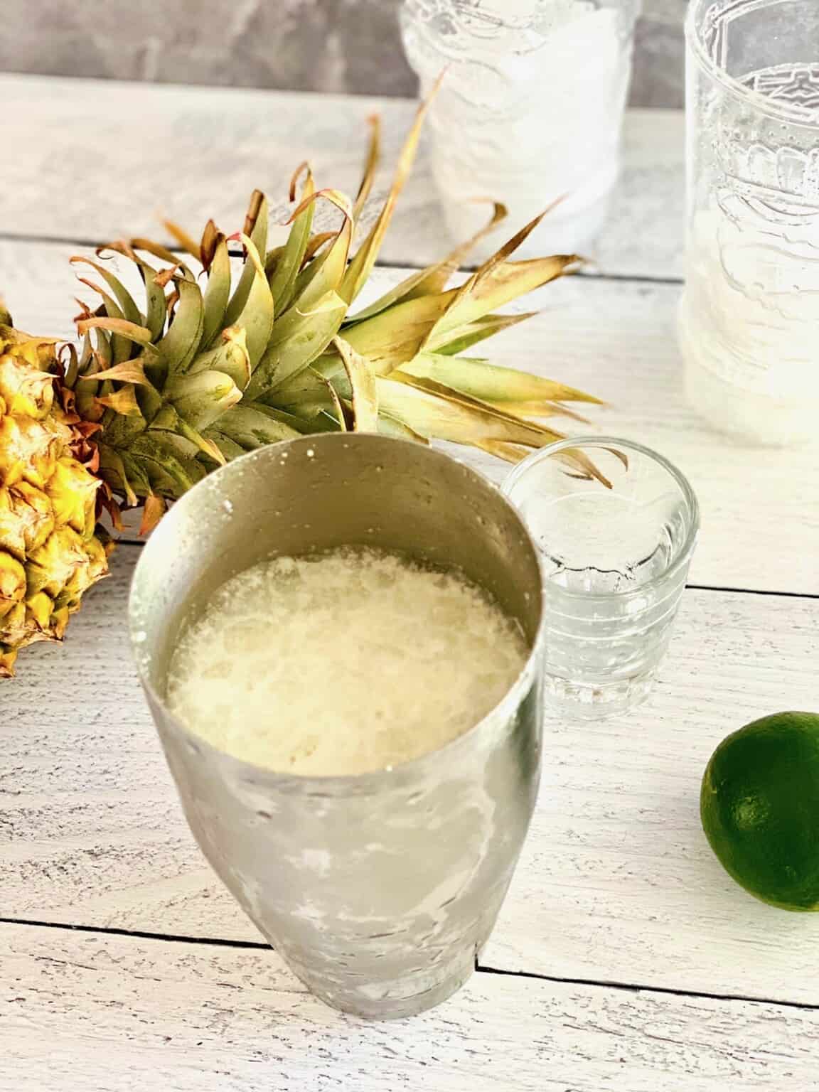 Pina Colada on the Rocks The Short Order Cook