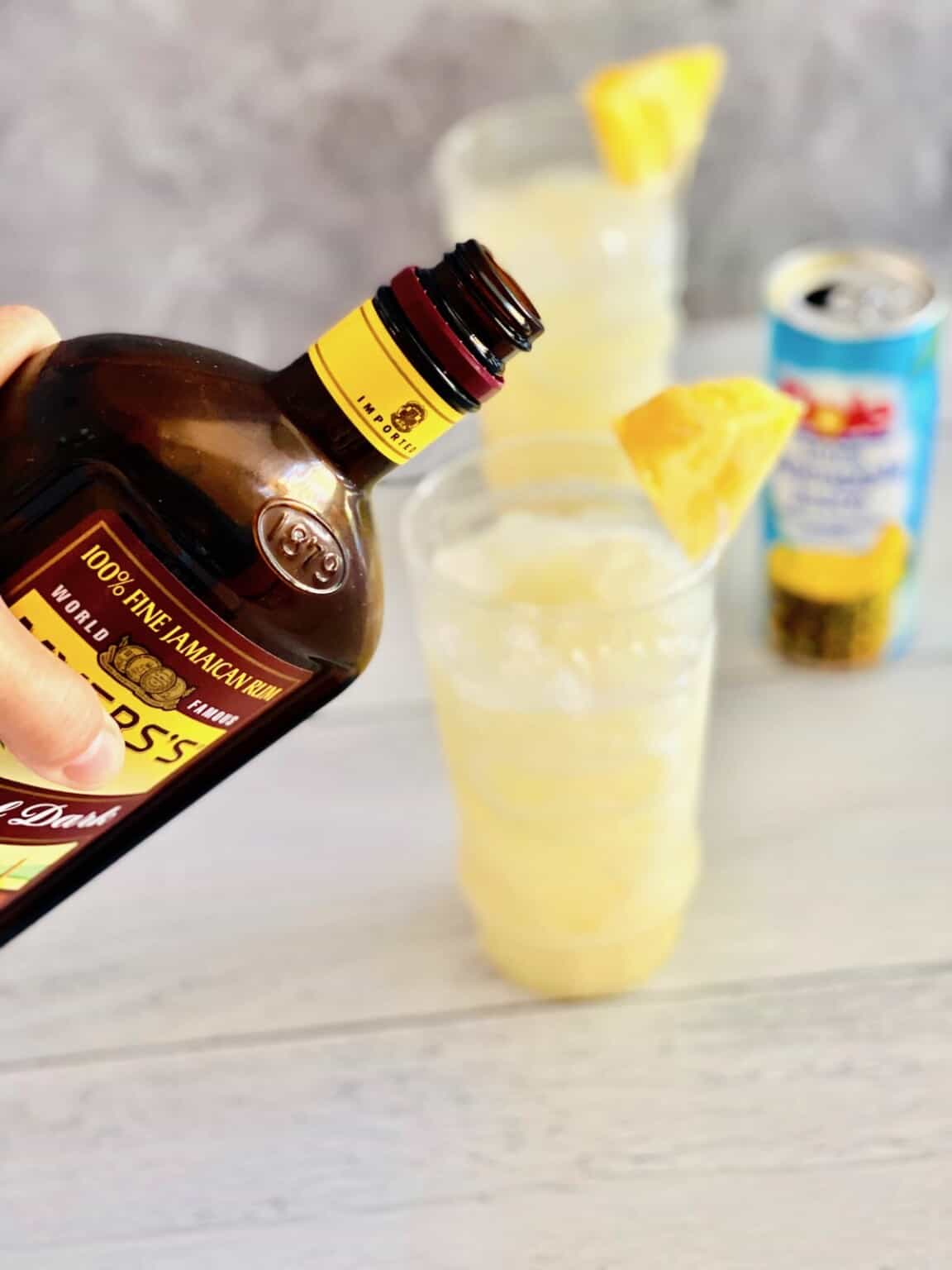 Pina Colada on the Rocks The Short Order Cook