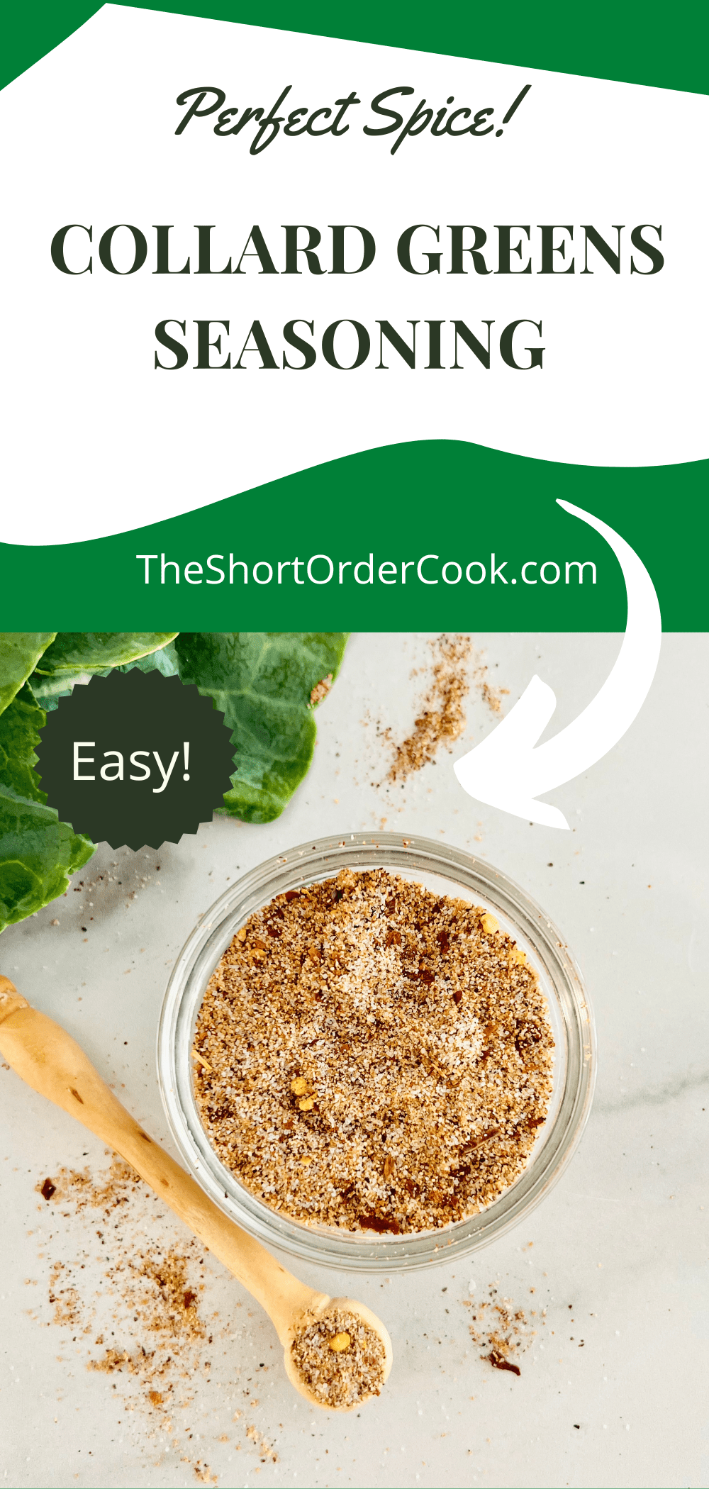 Collard Greens Seasoning - The Short Order Cook