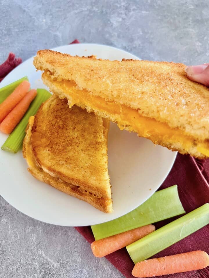 Microwave Grilled Cheese - The Short Order Cook