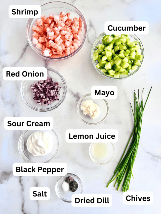 Cucumber Shrimp Salad - The Short Order Cook