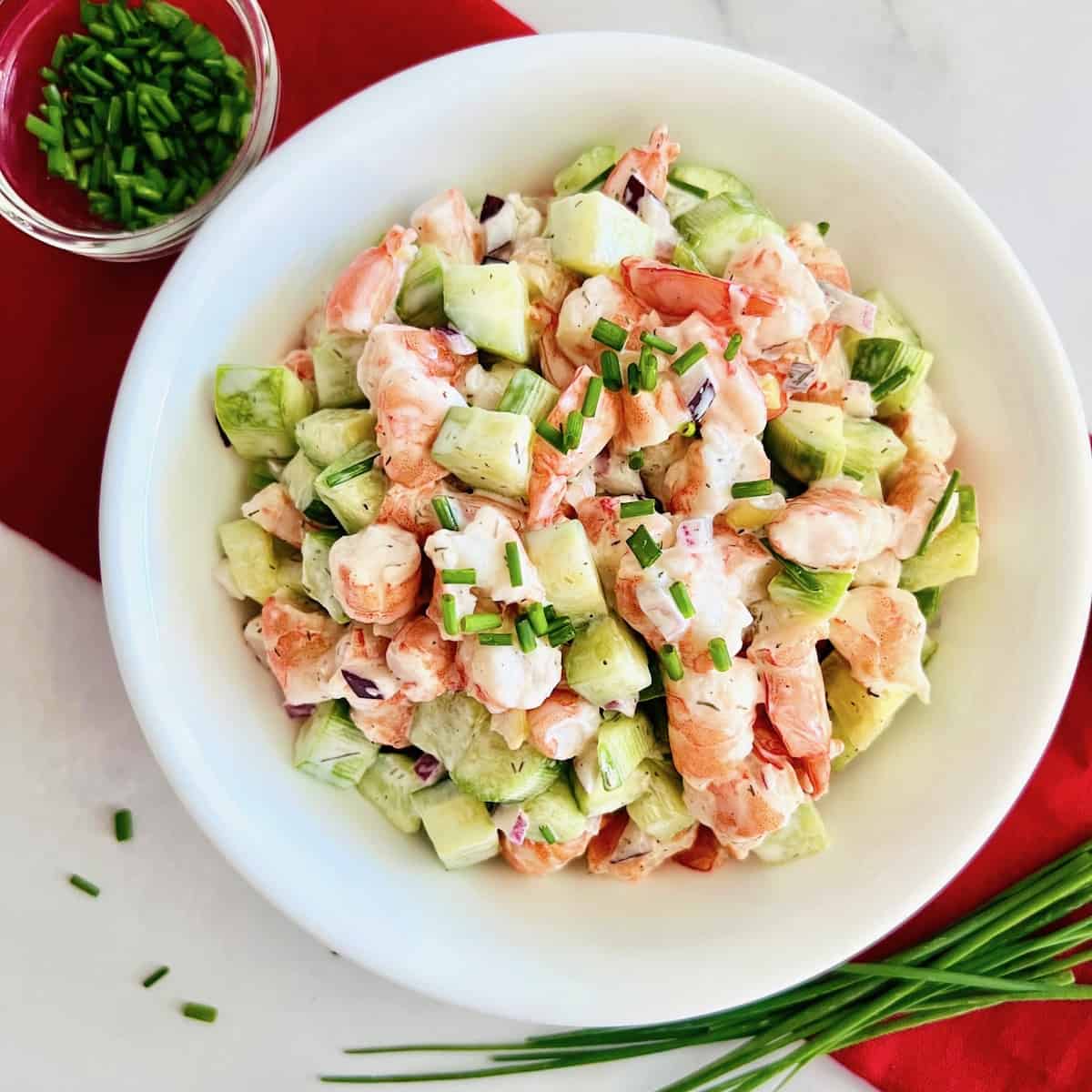 Cucumber Shrimp Salad