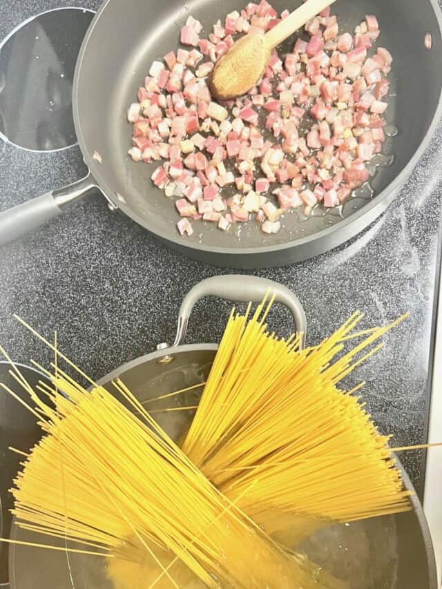 Pancetta Pasta - The Short Order Cook