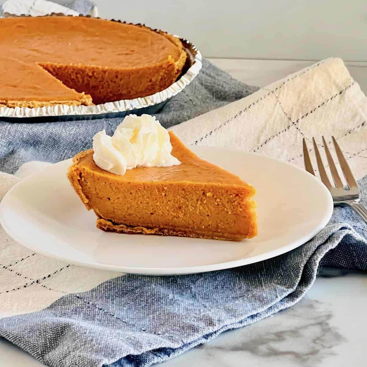 Graham Cracker Crust Sweet Potato Pie - The Short Order Cook