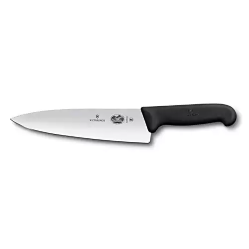 Victorinox Swiss Army 5.2063.20-X14 Fibrox Chef's Knife Black 8 in