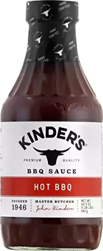 Kinder Sauce Barbecue Hot, 20.5 oz