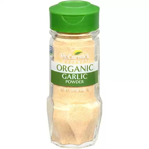 McCormick Gourmet Organic Garlic Powder, 2.25 Oz