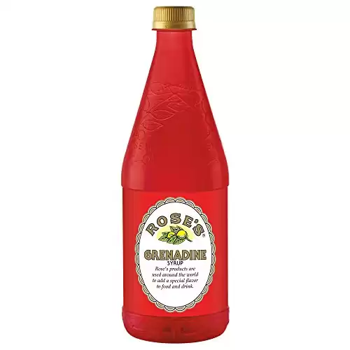 Rose's, Grenadine Syrup, 25 Fl Oz Bottle