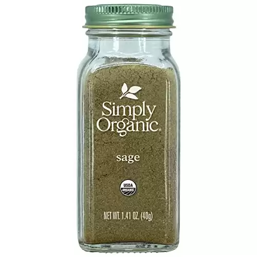 Simply Organic Btl Sage Grnd Org, 1.41 OZ