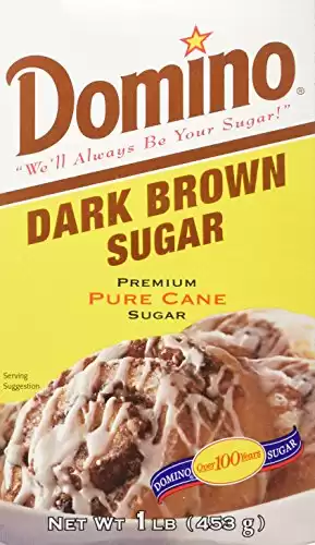 Domino Pure Cane Dark Brown Sugar 1lb