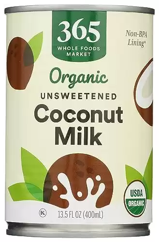 365 By Whole Foods Market, Coconut Milk Unsweetened Organic, 13.5 Ounce